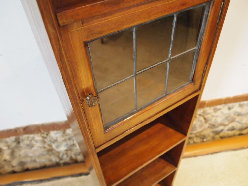 Bookcase Arts & Crafts Liberty & Co Caxton Walnut c1907 View VII