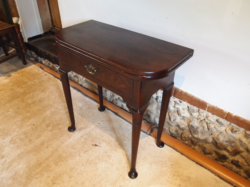 Table rare George II Irish Mahogany side hall console tea c1740
