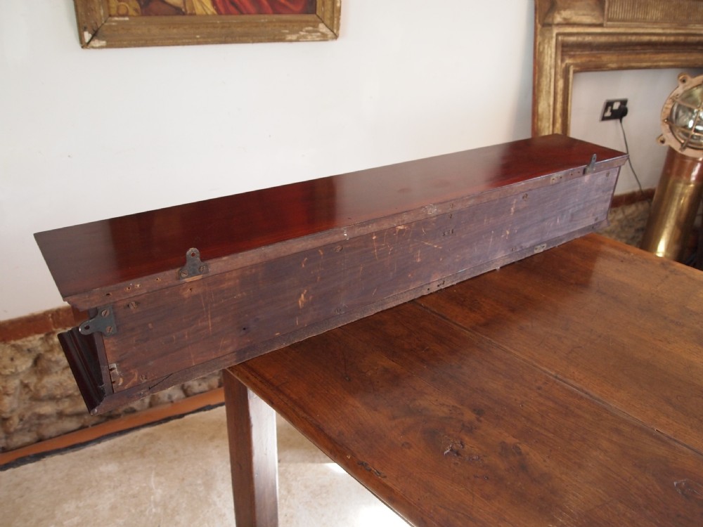 Snooker ball cabinet Victorian Orme and Sons Mahogany c1890 View VIII
