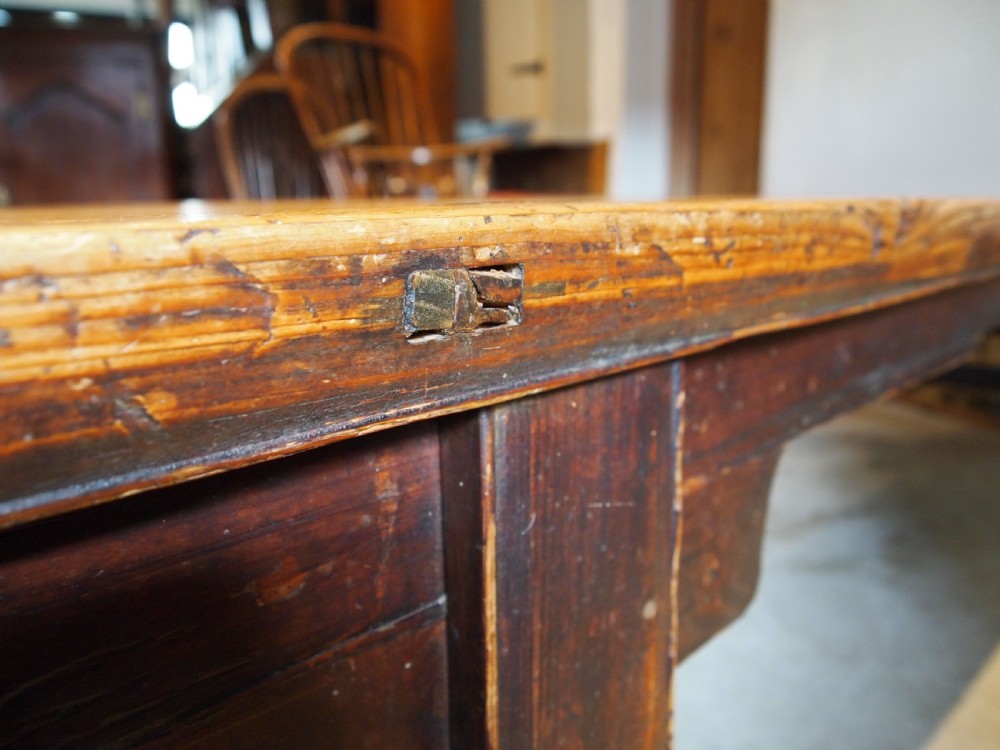 Table coffee table or low table Victorian Pine c1880 View V