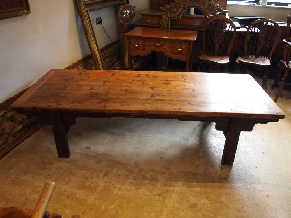 Table coffee table or low table Victorian Pine c1880 View VI