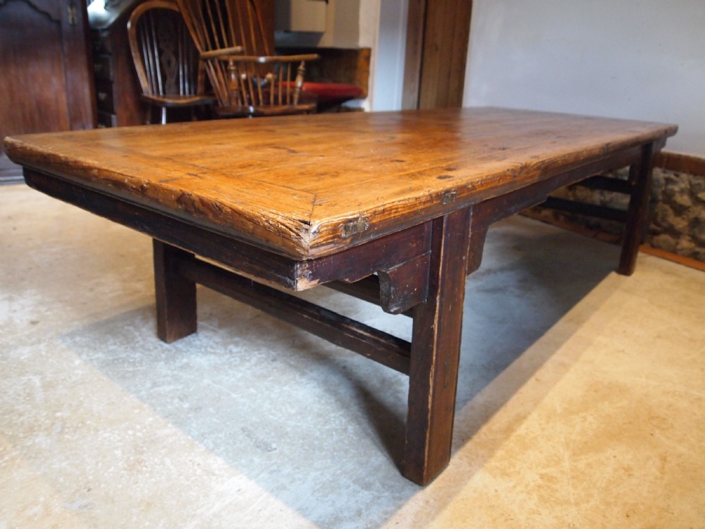 Table coffee table or low table Victorian Pine c1880 View X