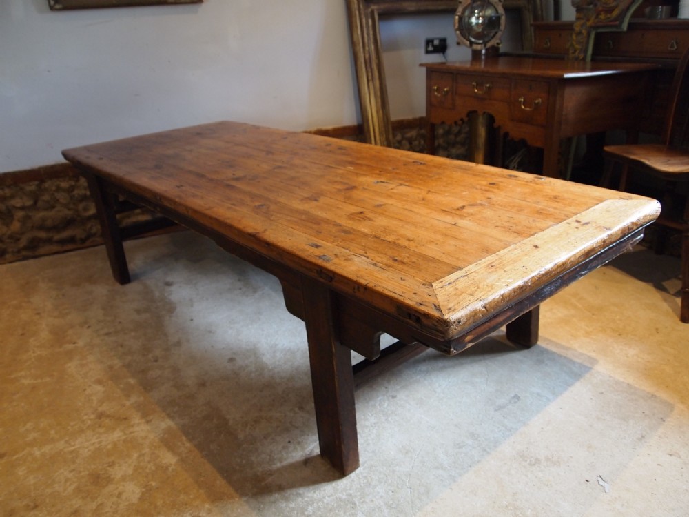 Table coffee table or low table Victorian Pine c1880 View XIV