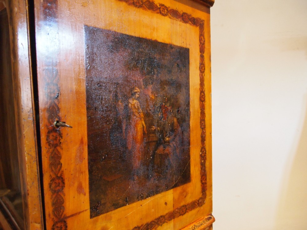 Cabinet display curio grand tour Italian c1790 View II