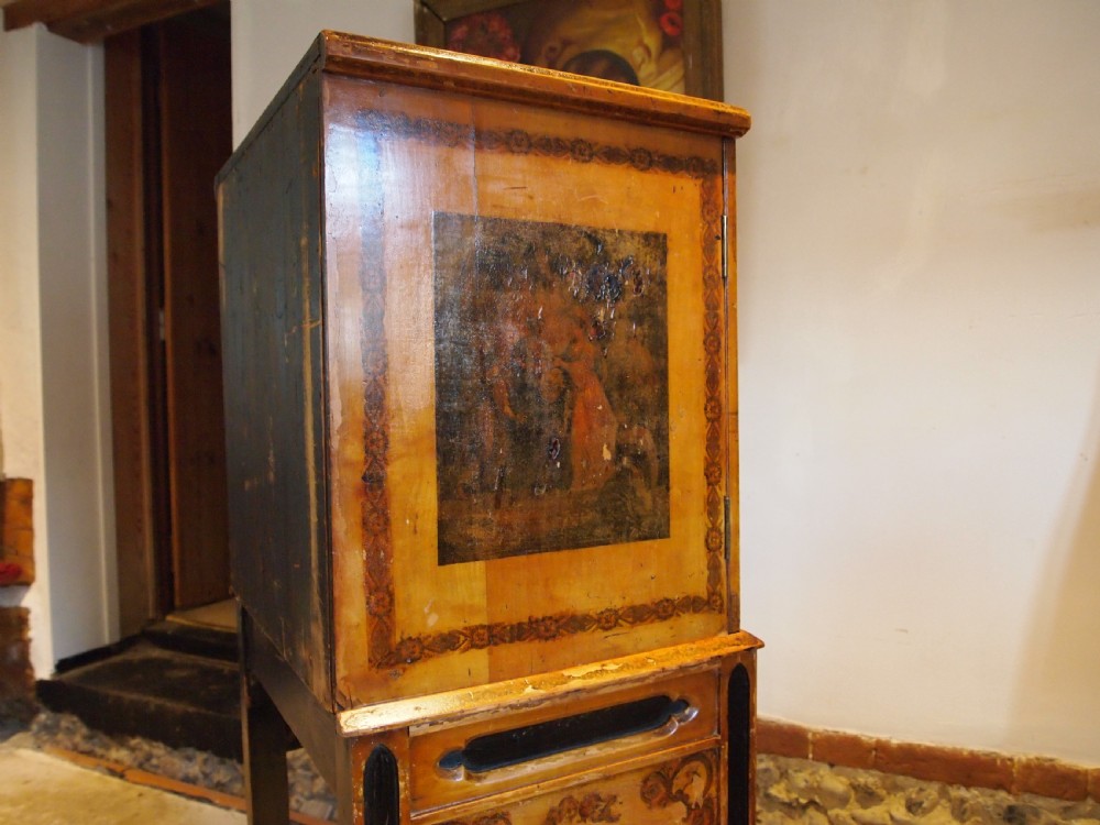 Cabinet display curio grand tour Italian c1790 View V