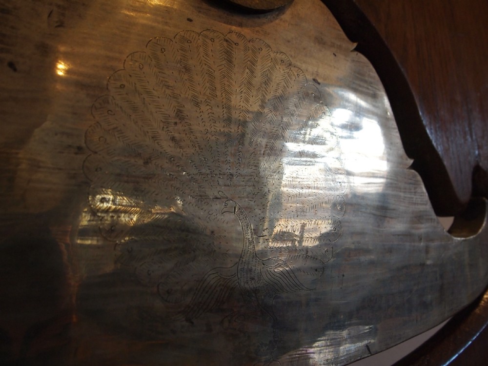 Rare large 19th century Burmese Kyeezee bell gong c1880 View II