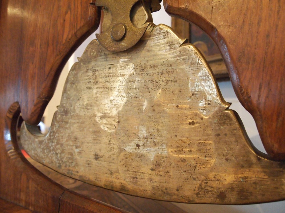 Rare large 19th century Burmese Kyeezee bell gong c1880 View III