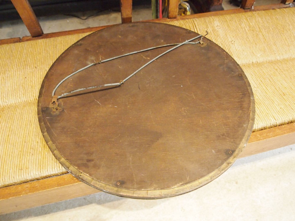 Mirror outstanding Arts and Crafts Glasgow School Brass c1900 View III