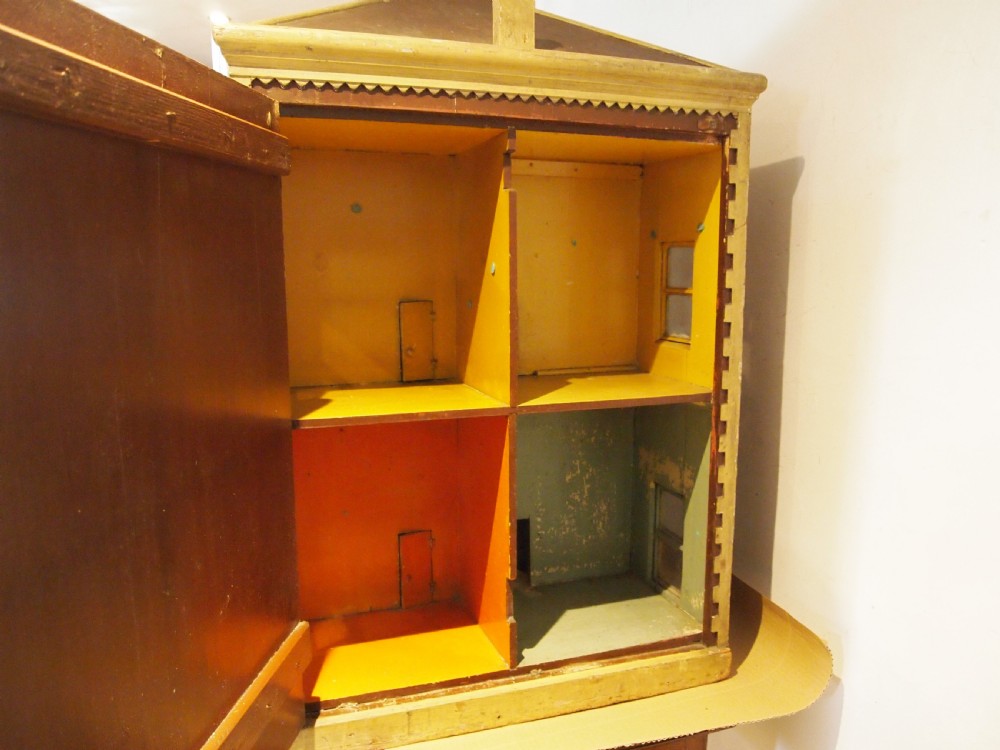 Dolls House Grand Victorian dated 1896 London double sided View VI