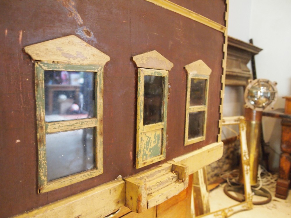 Dolls House Grand Victorian dated 1896 London double sided View VIII