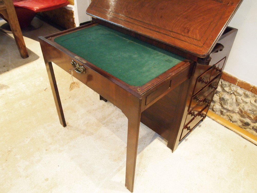 Table 'the finest' of all Architects tables George III Mahogany c1780 View VII