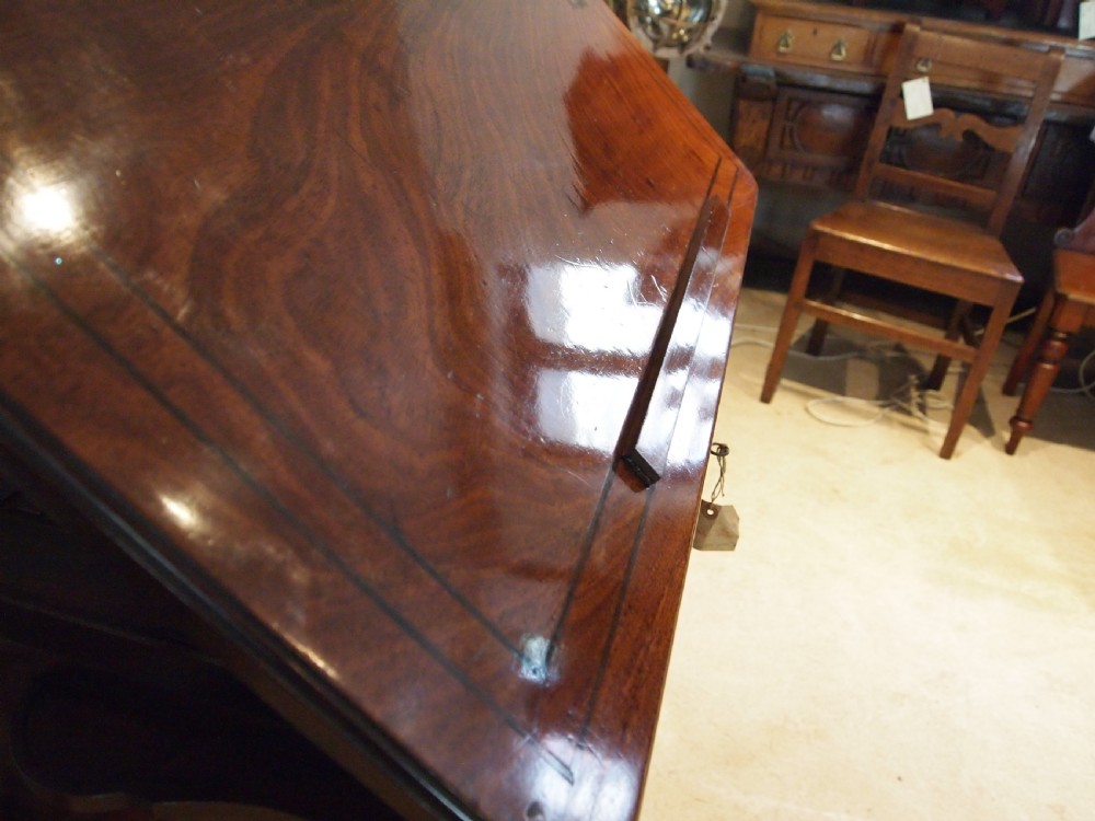 Table 'the finest' of all Architects tables George III Mahogany c1780 View VIII