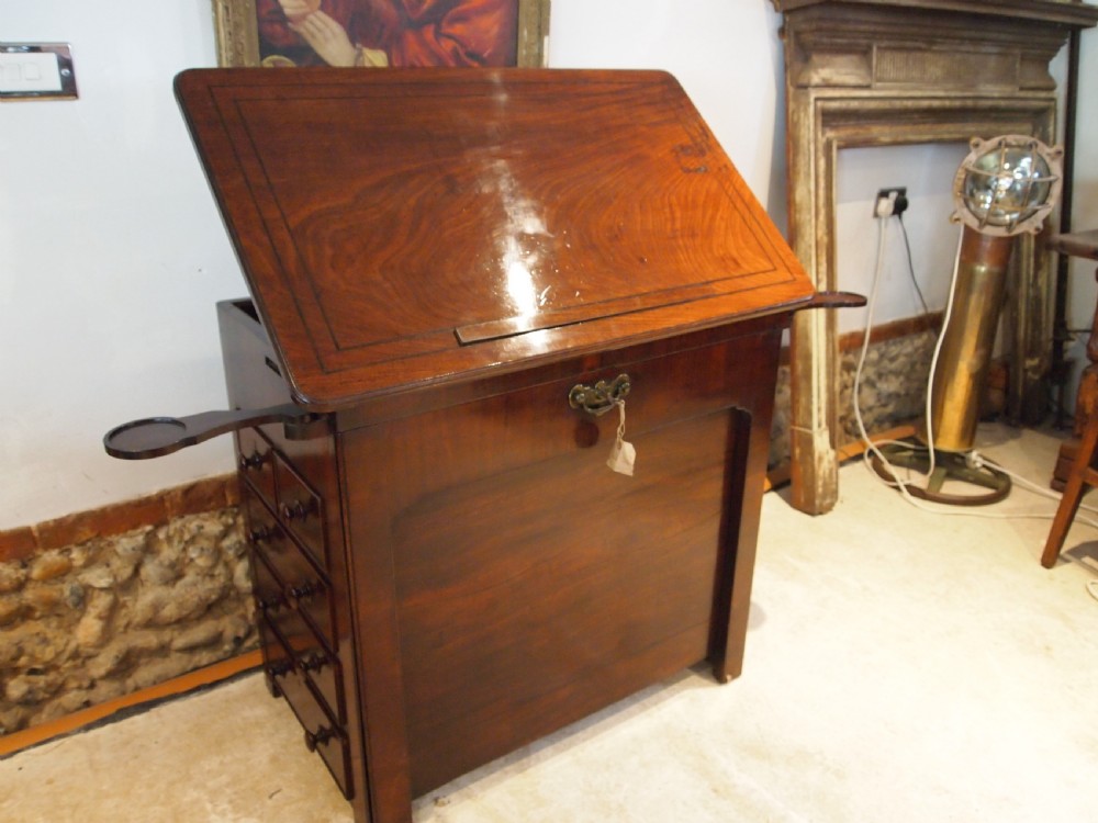 Table 'the finest' of all Architects tables George III Mahogany c1780 View X
