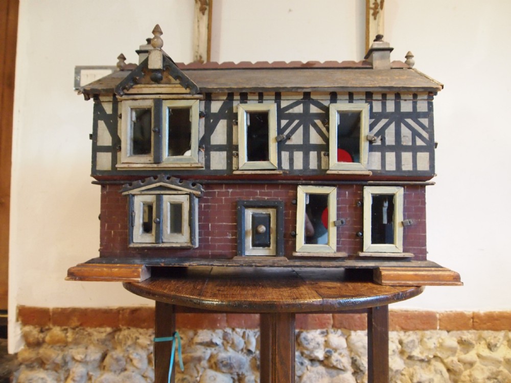 Dolls House Edwardian detailed Tudor scratch built c1900 View XIV