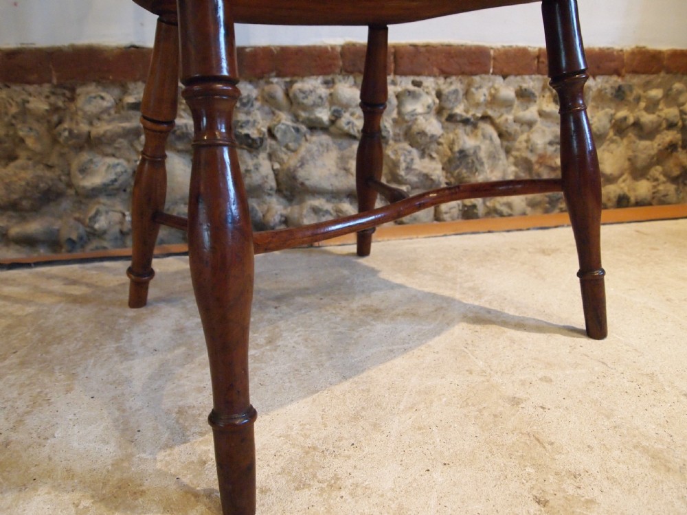Chair Windsor stunning Yew and Elm George III c1800 View V
