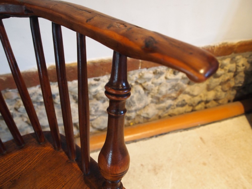 Chair Windsor stunning Yew and Elm George III c1800 View VII