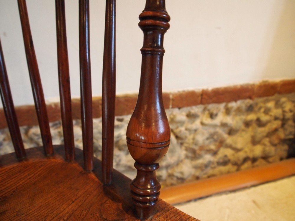 Chair Windsor stunning Yew and Elm George III c1800 View IX
