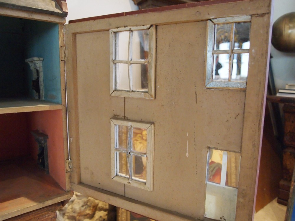 Dolls house Victorian folk art c1890 View VIII