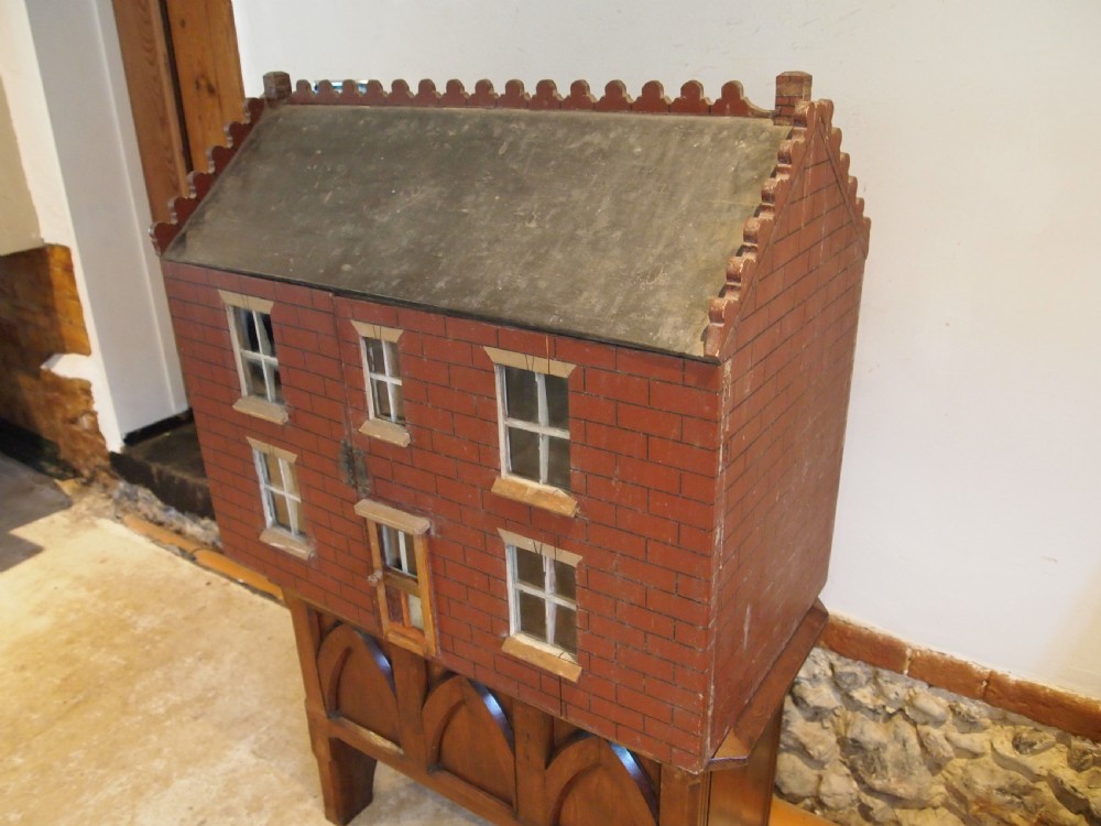Dolls house Victorian folk art c1890 View XI