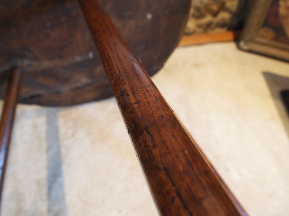 Table outstanding rare primitive naive cricket table c1770 View IX