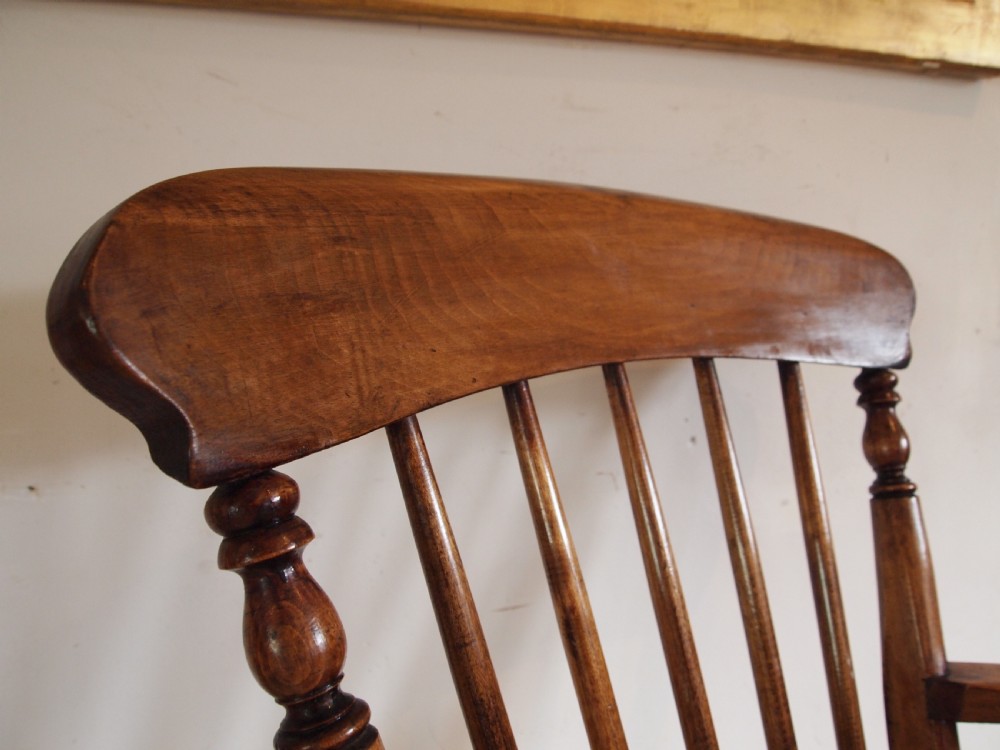 Chair wonderful Windsor kitchen chair Ash Elm Beech c1870 View VI