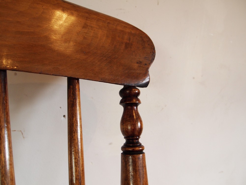 Chair wonderful Windsor kitchen chair Ash Elm Beech c1870 View IX