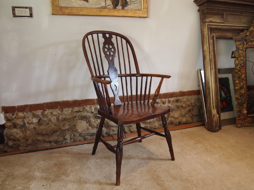 Chair Victorian Windsor Ash Elm c1840