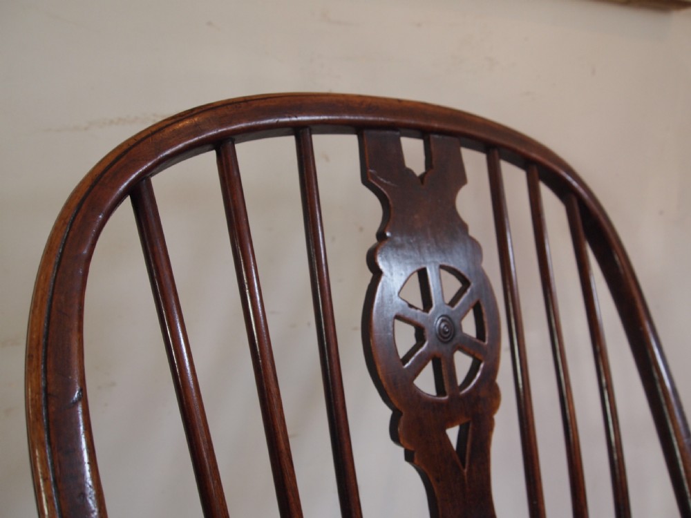 Chair Victorian Windsor Ash Elm c1840 View III