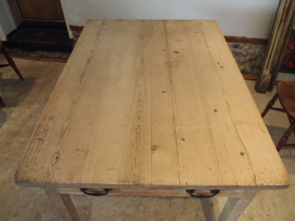 Table Victorian Oak and Pine refectory farmhouse dining c1880 View IV