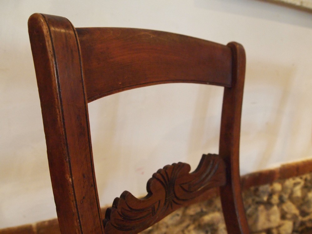 Chairs wonderful set of 7 Victorian Windsor kitchen dining c1870 View IX