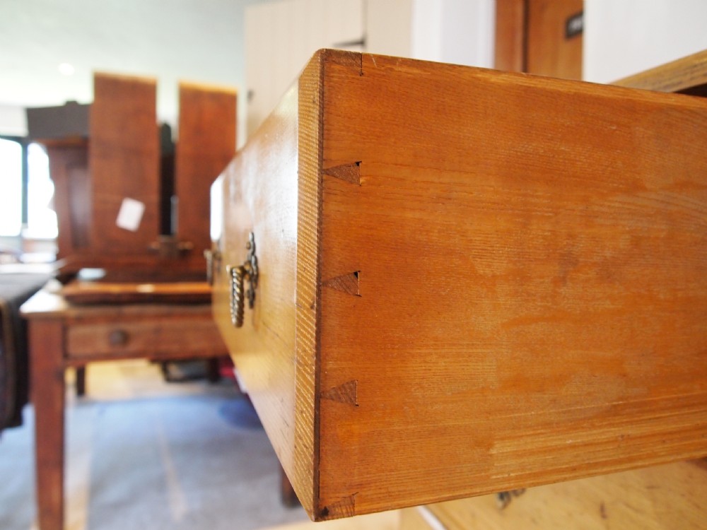 Chest of drawers Arts and Crafts Ash Victorian c1880 View V