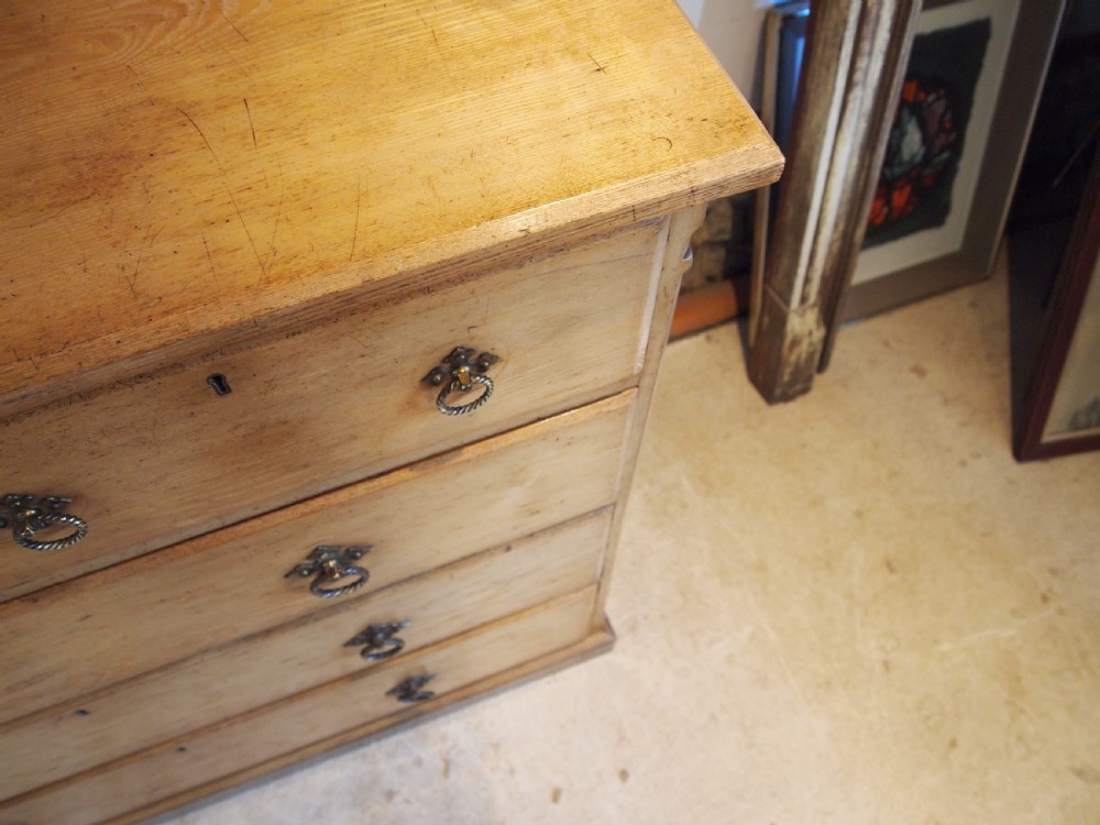 Chest of drawers Arts and Crafts Ash Victorian c1880 View XIII