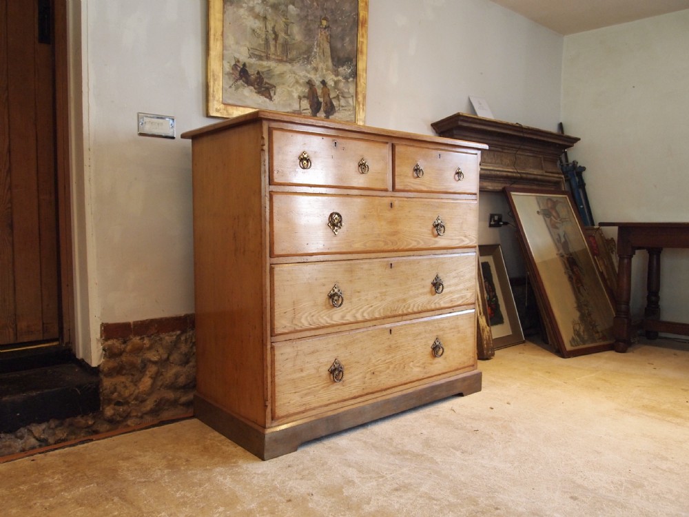 Chest of drawers Arts and Crafts Ash Victorian c1880 View XV