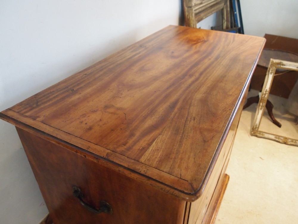 Chest of drawers stunning Victorian Military campaign Camphor c1860 View IV