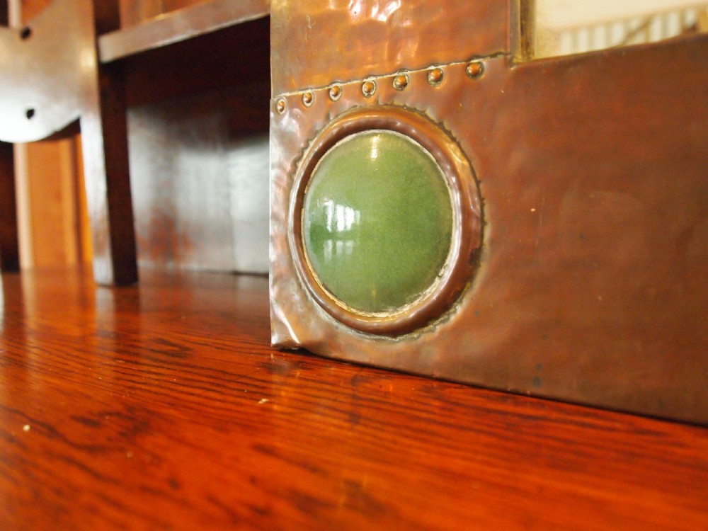 Mirror rare large Liberty and Co Copper William Hair Haseler c1900 View XII
