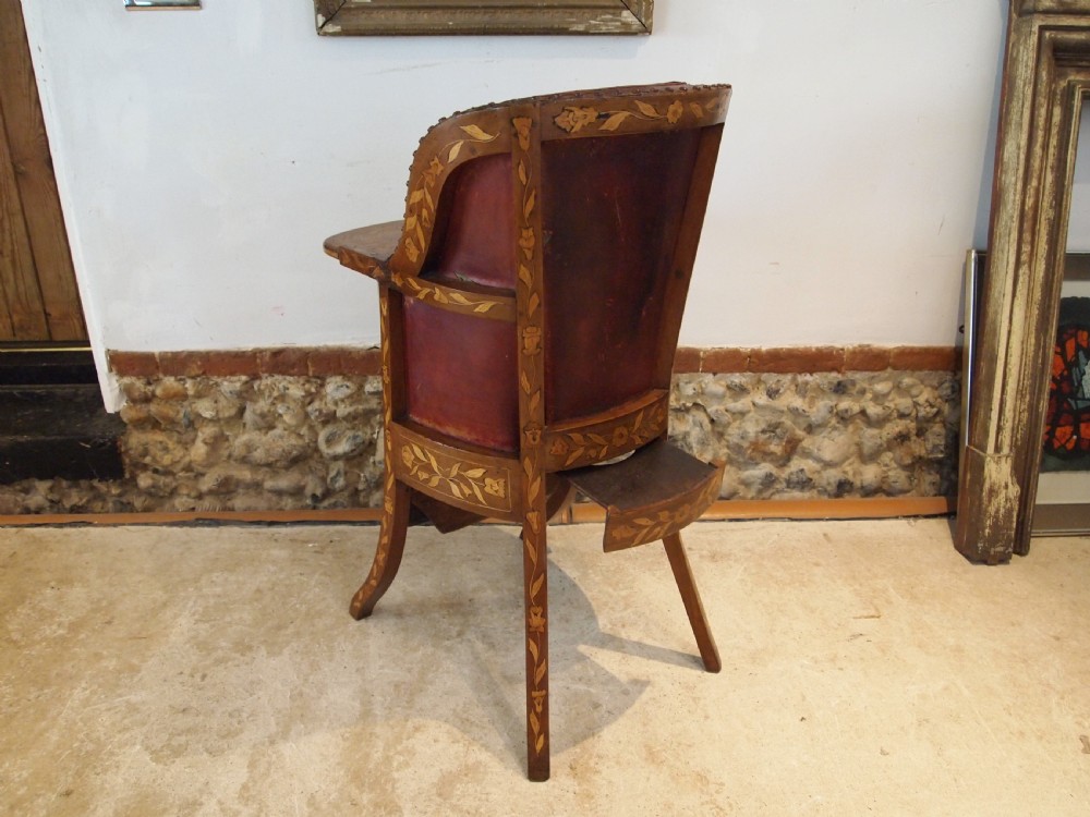 Chair very rare Dutch Childs high chair c1800 View VIII