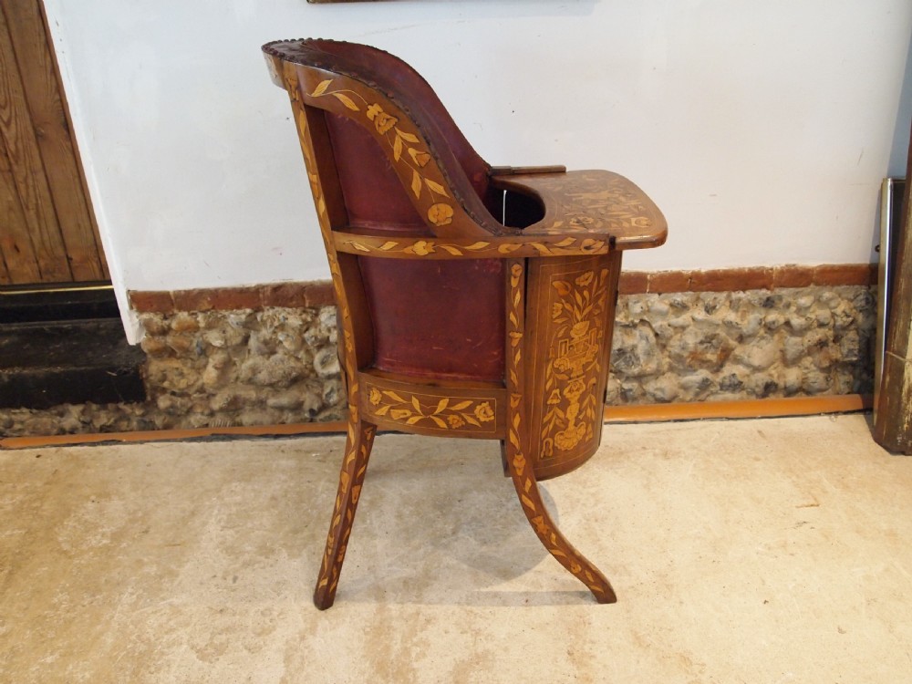Chair very rare Dutch Childs high chair c1800 View XIV