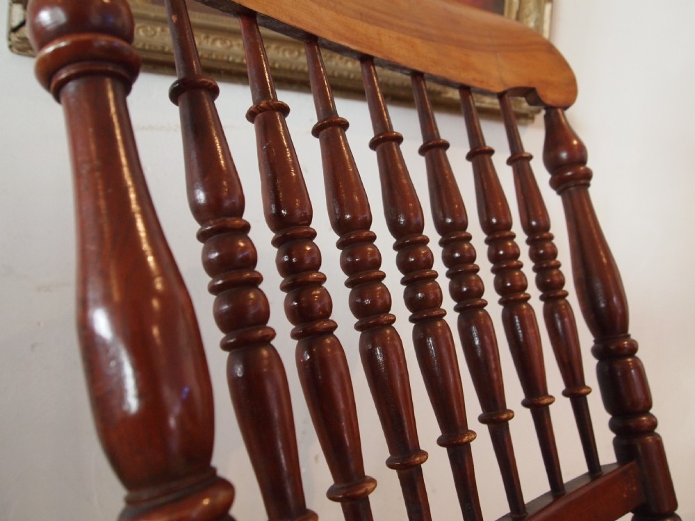 Chair John Shadford Victorian rocking chair Lincolnshire c1860 View II