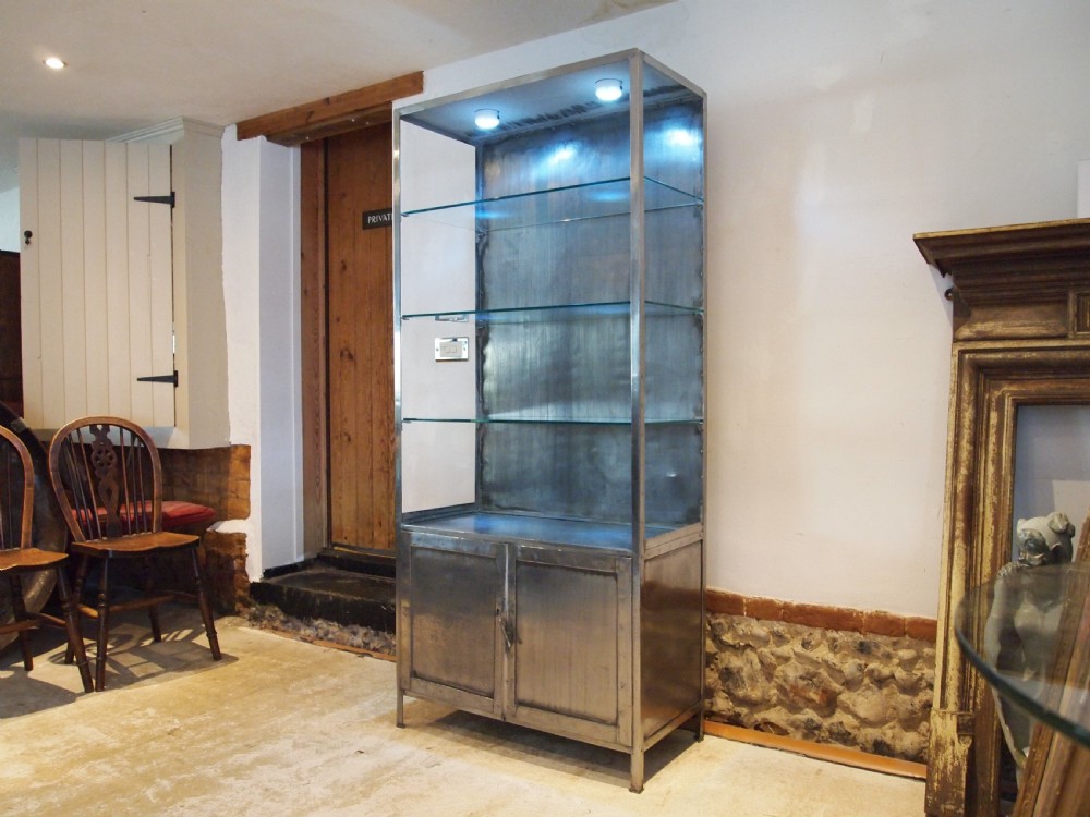 Cabinet stunning steel drinks bookcase medical cupboard 1900