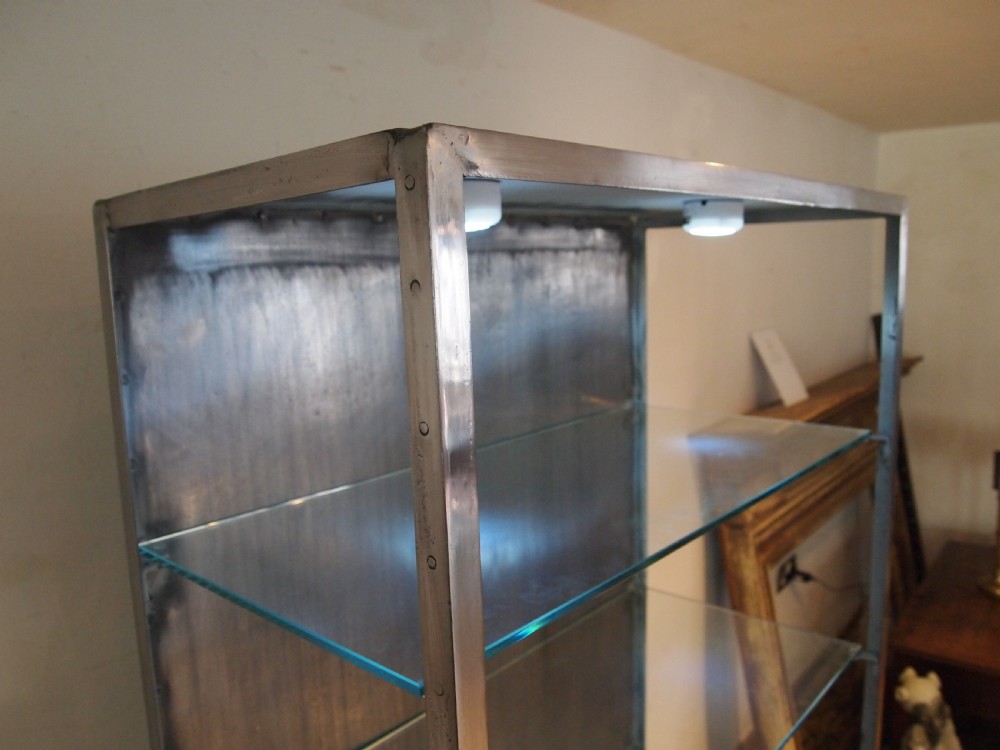 Cabinet stunning steel drinks bookcase medical cupboard 1900 View IX