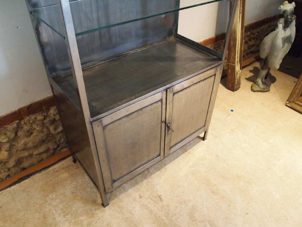 Cabinet stunning steel drinks bookcase medical cupboard 1900 View XII