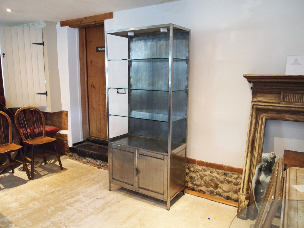 Cabinet stunning steel drinks bookcase medical cupboard 1900 View XIII