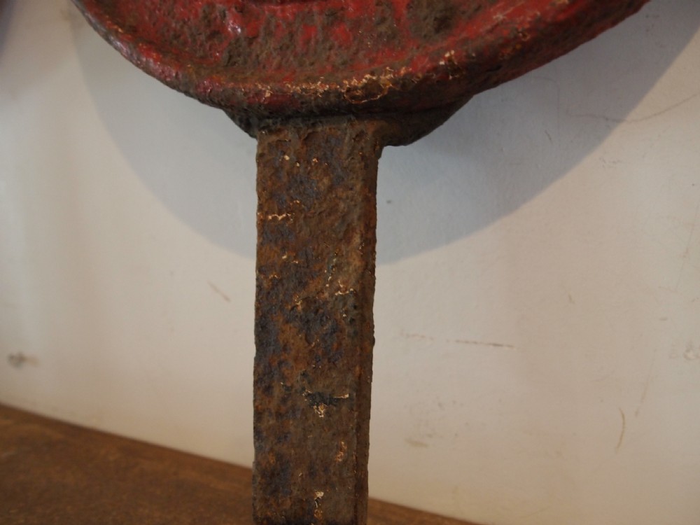 Signs pair heavy Victorian cast Iron keep off the grass c1880 View III