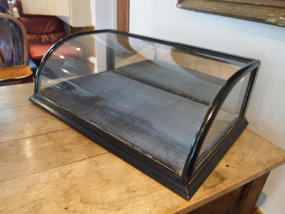 Rare small shop display cabinet haberdashery Victorian c1880 View V