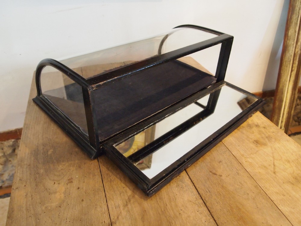 Rare small shop display cabinet haberdashery Victorian c1880 View VIII
