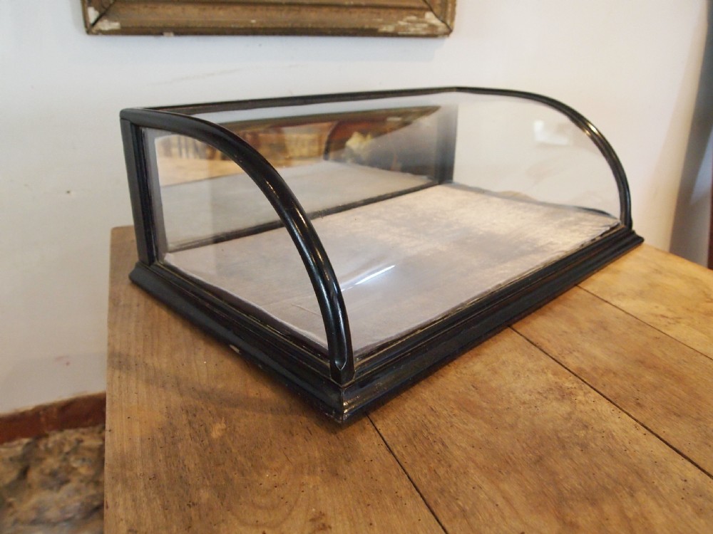 Rare small shop display cabinet haberdashery Victorian c1880 View X