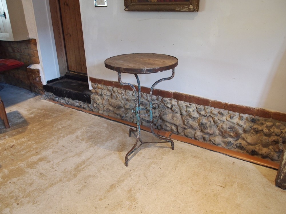 Table French hall lamp side console c1890 View VII