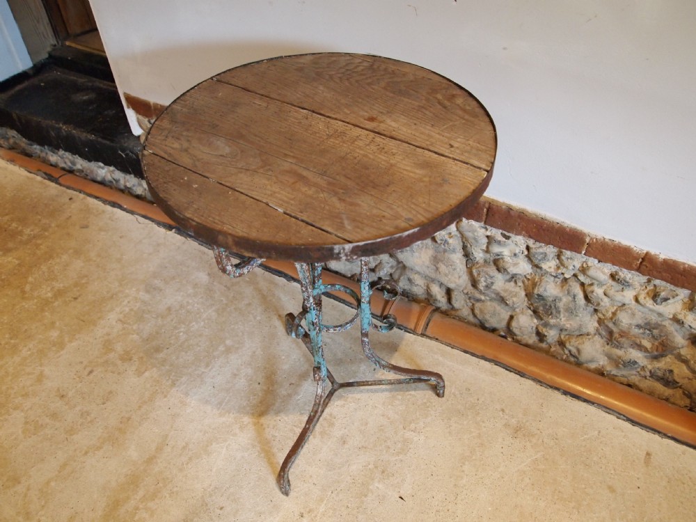 Table French hall lamp side console c1890 View VIII