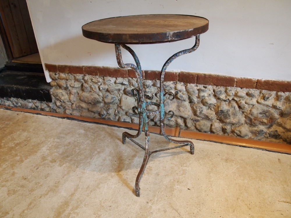 Table French hall lamp side console c1890 View IX
