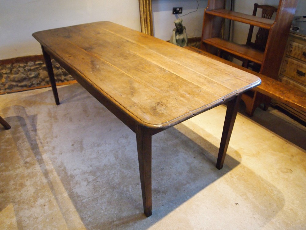 Table refectory dining farmhouse English Oak c1840
